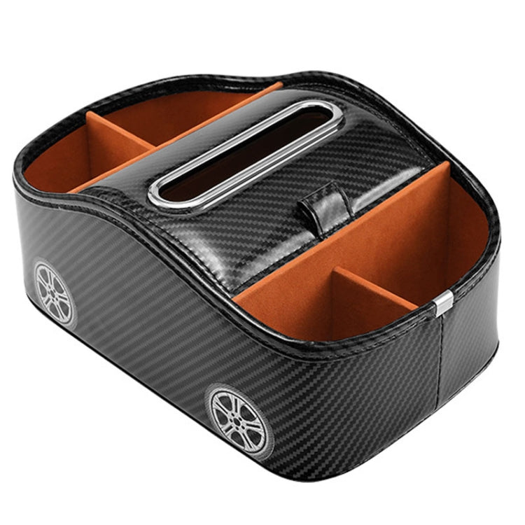Cat Supplies Leather Storage Box Car Split Paper Tissue Box