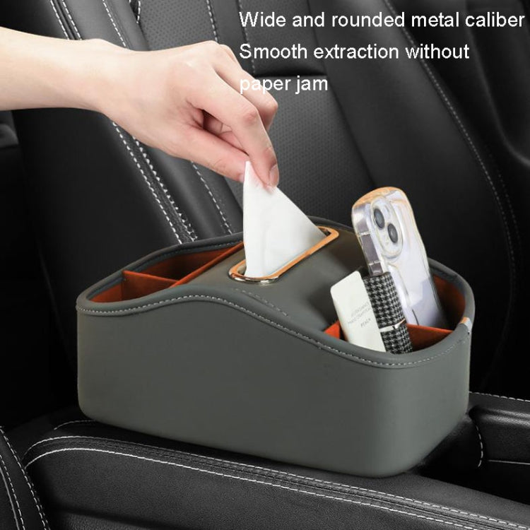 Cat Supplies Leather Storage Box Car Split Paper Tissue Box