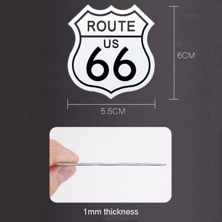 Car Shield Metal Stickers Universal Car Decorative Decals
