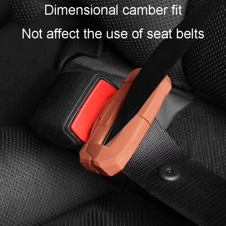 Car Seatbelt Buckle Protective Cover Anti Scratch Silicone Protector For Safety Belt Plugs