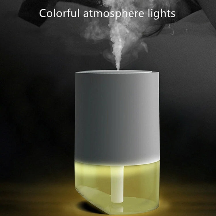 350ml Ultrasonic Air Humidifier Mini Angle Adjustment Car Air Purifier