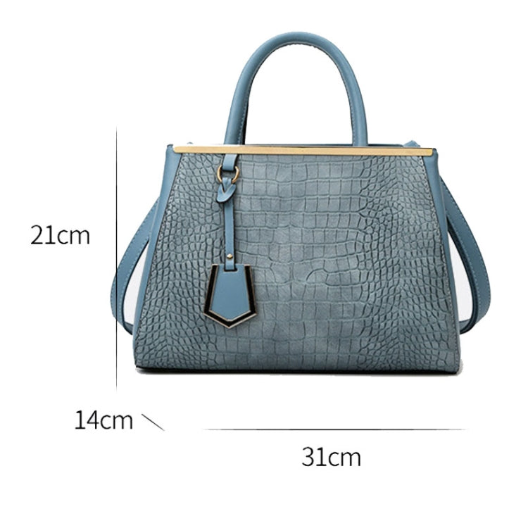3-in-1  Women Stone Pattern Patchwork Handbag Shoulder Bag Crossbody Bag