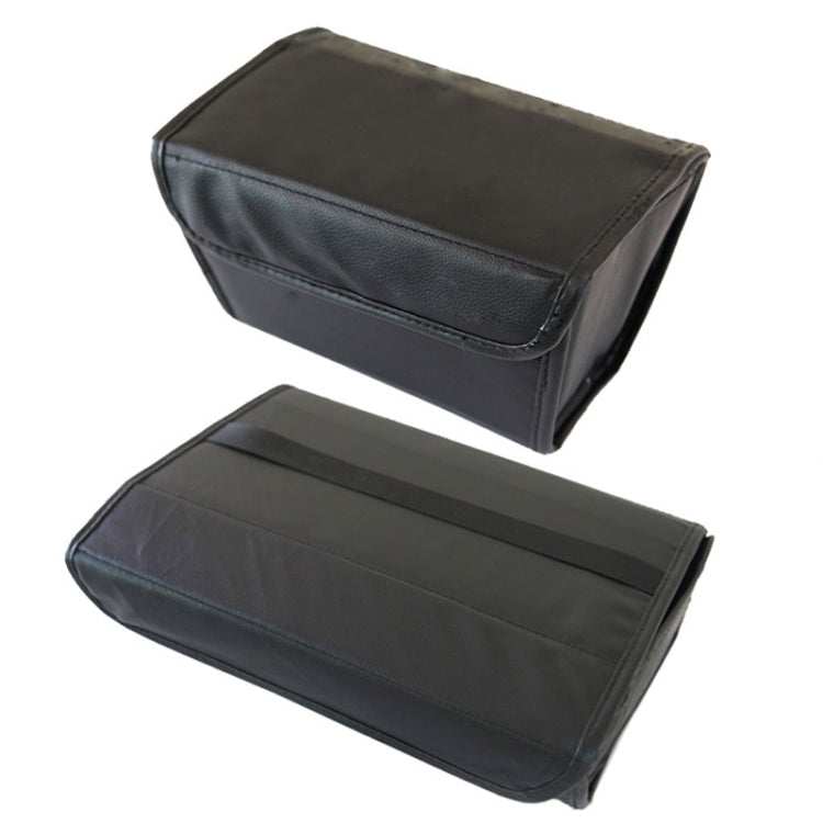 For Tesla Model Y PU Leather Car Interior Storage Glove Box Modification Accessories