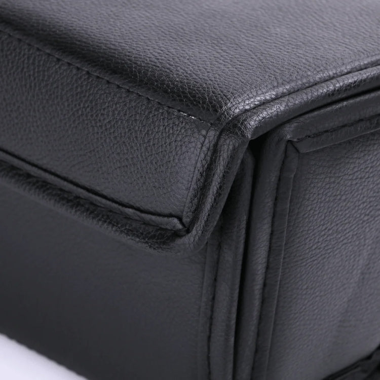 For Tesla Model Y PU Leather Car Interior Storage Glove Box Modification Accessories