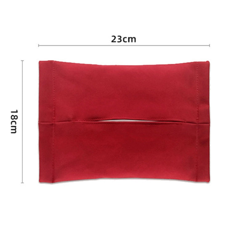 For Tesla Model 3 / Y Car Seat Central Control Screen Tissue Box Tissue Storage Bags