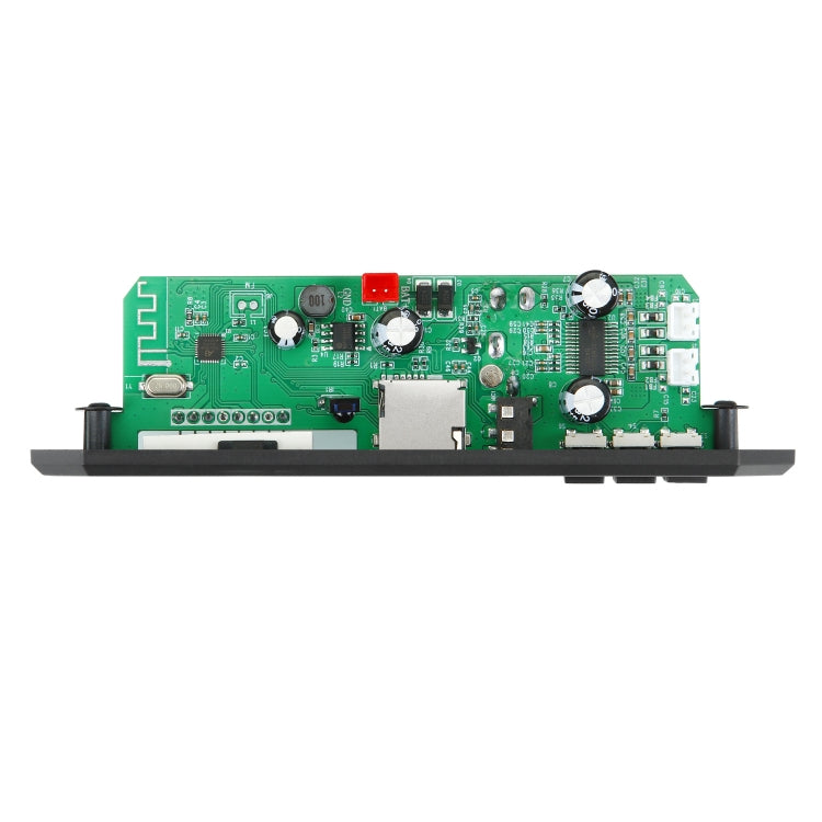 80W 12V Bluetooth MP3 Decoder Board With Power Amplifier Color Screen Call Recording
