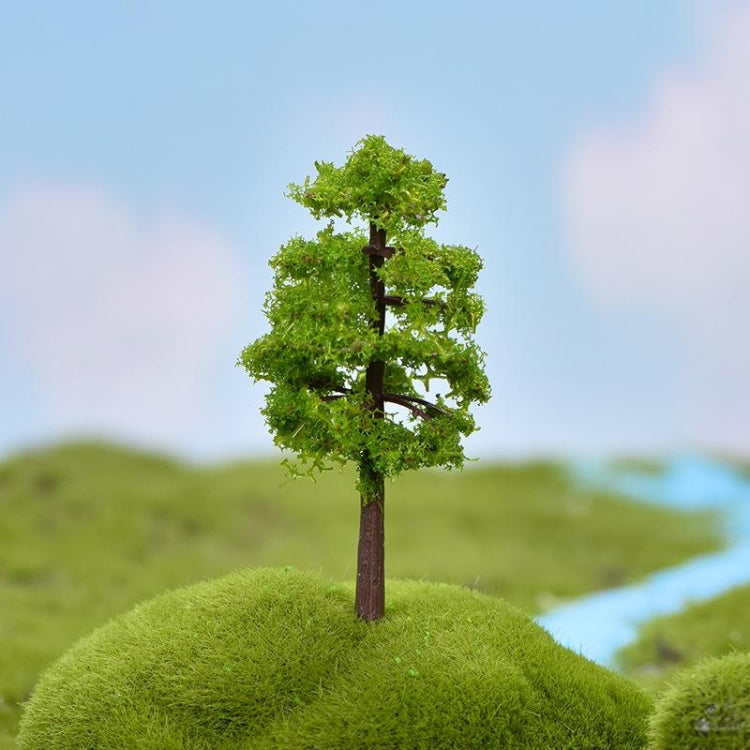 5pcs Micro Landscape Ornaments Simulated Christmas Trees Succulent Accessories Materials