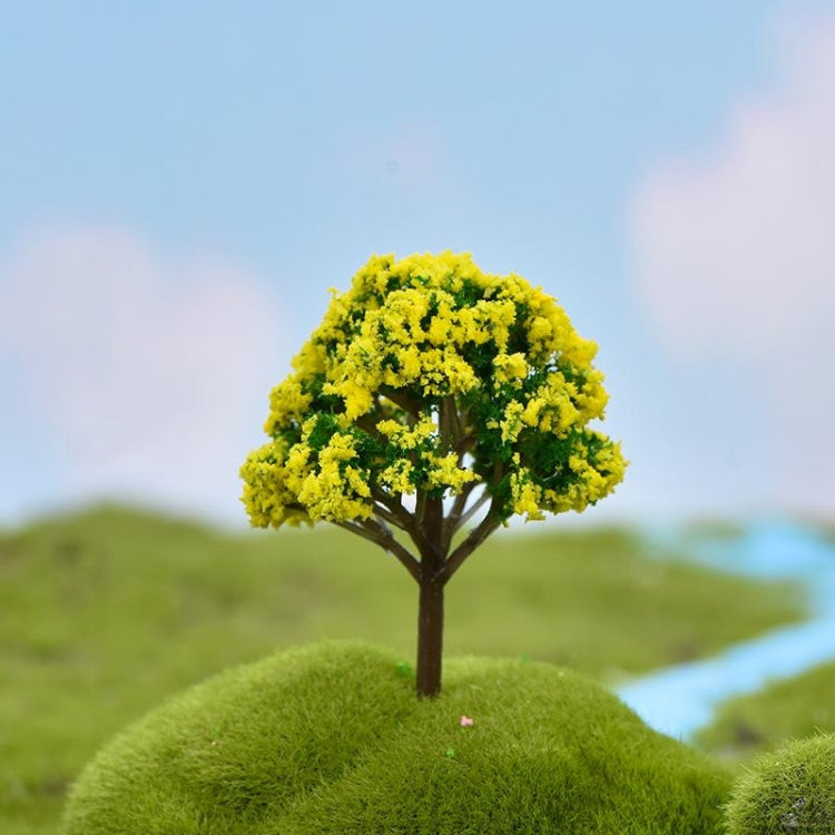 5pcs Micro Landscape Ornaments Simulated Christmas Trees Succulent Accessories Materials