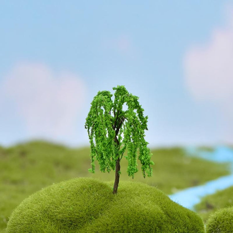 5pcs Micro Landscape Ornaments Simulated Christmas Trees Succulent Accessories Materials
