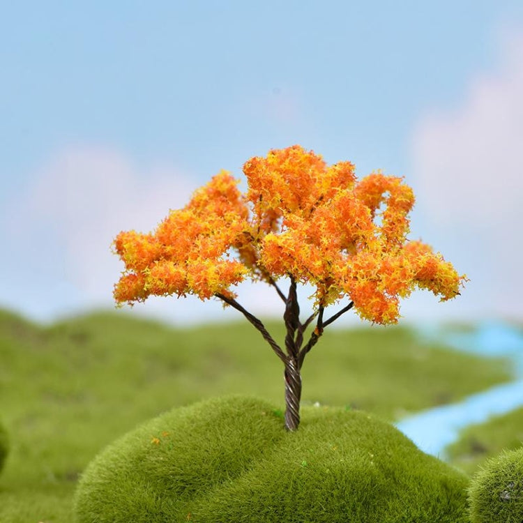 5pcs Micro Landscape Ornaments Simulated Christmas Trees Succulent Accessories Materials