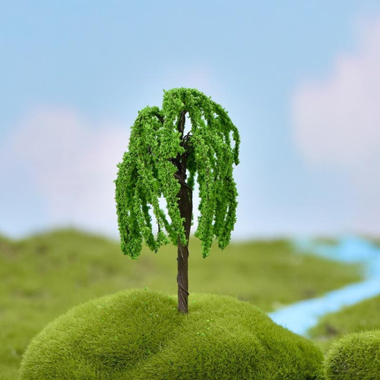 5pcs Micro Landscape Ornaments Simulated Christmas Trees Succulent Accessories Materials