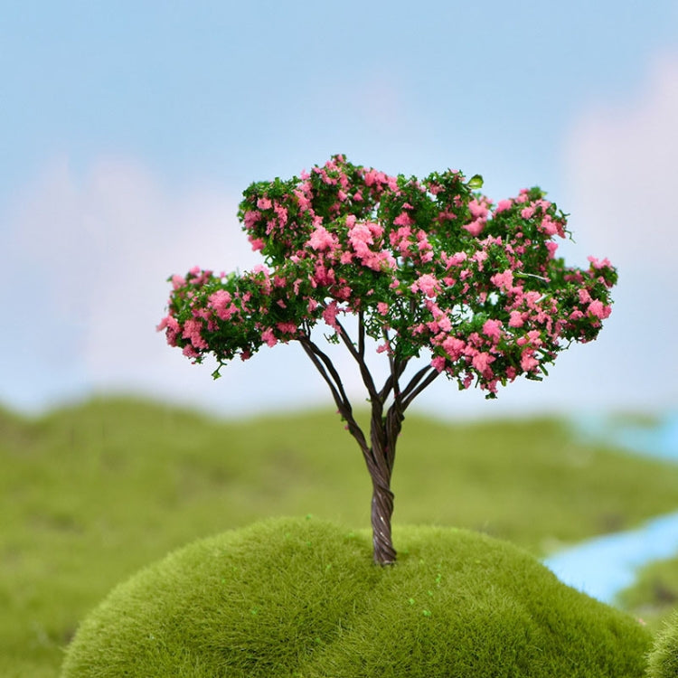 5pcs Micro Landscape Ornaments Simulated Christmas Trees Succulent Accessories Materials