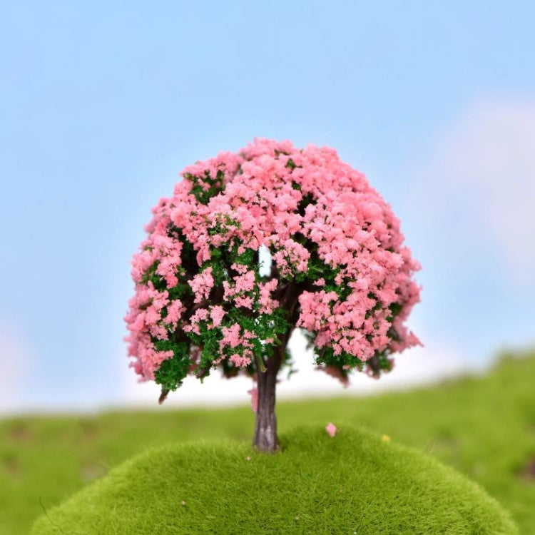 5pcs Micro Landscape Ornaments Simulated Christmas Trees Succulent Accessories Materials