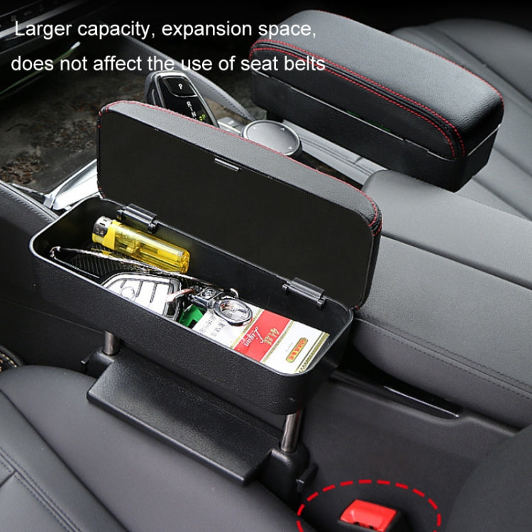 Car Wireless Charging Armrest Box Multifunctional Seat Crack Storage Box