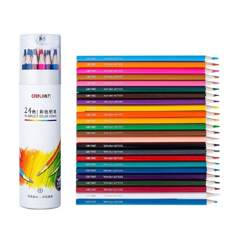 Del  Colored Pencil Set Oil-based Color Lead Painting Supplies