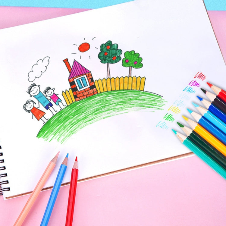 Del  Colored Pencil Set Oil-based Color Lead Painting Supplies