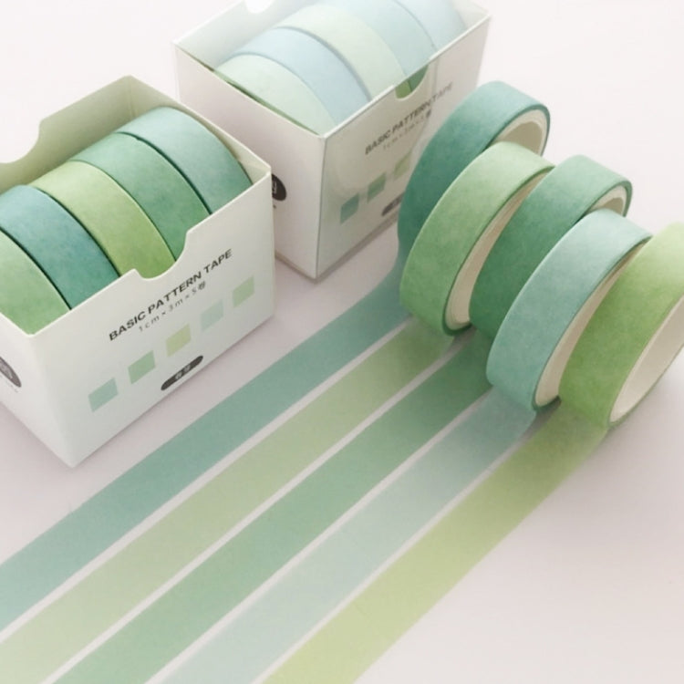 5rolls /Box 3m Washi DIY Decoration Handbook Tape Set