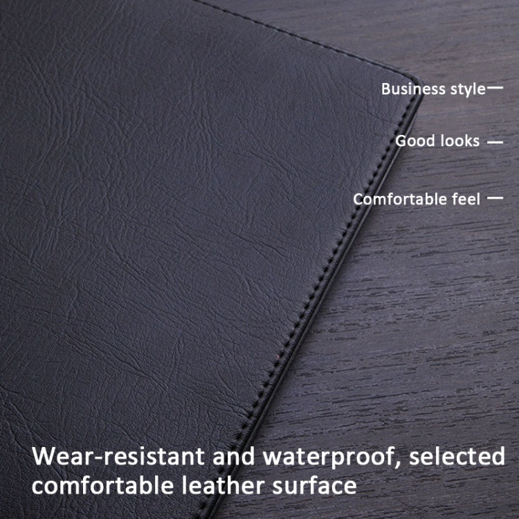 80 Pages Business Office Notebook Leather Student Stationery Notes