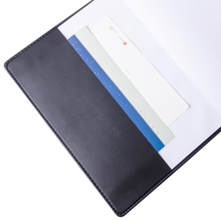 80 Pages Business Office Notebook Leather Student Stationery Notes