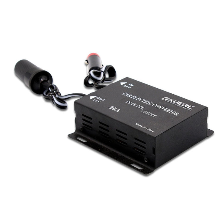 Car Audio Subwoofer Modification Cigarette Lighter Plug Power Converter Buck