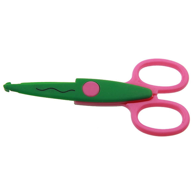 10pcs 5 Inch Children Safety Lace Scissors Kindergarten Fun DIY Photo Album Cutter