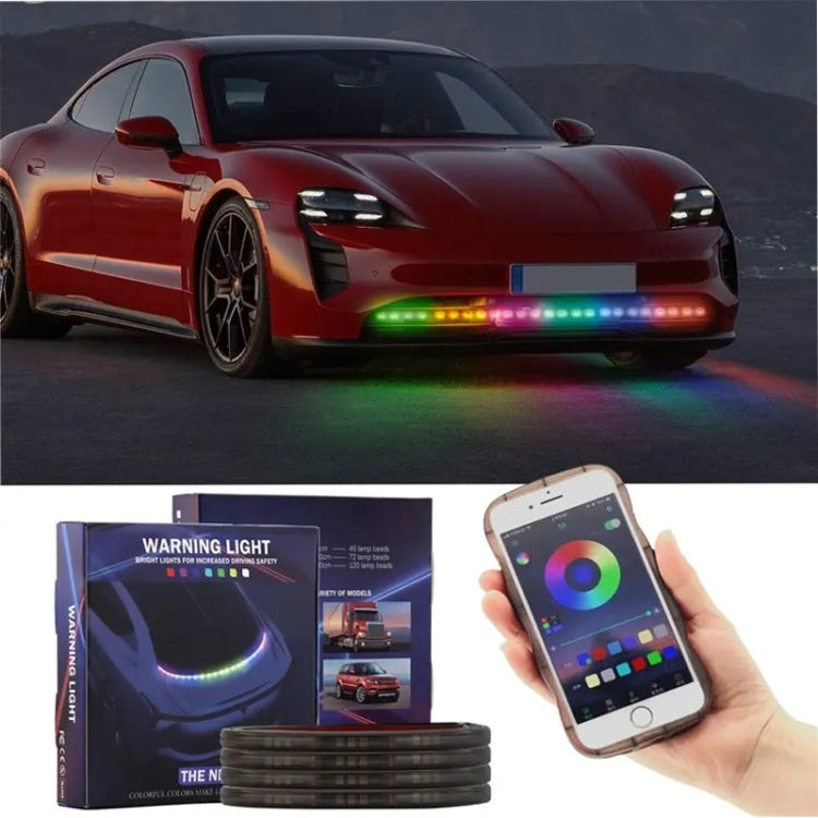 Car Phantom Daytime Running Lights LED Streamer Warning Turning Lights
