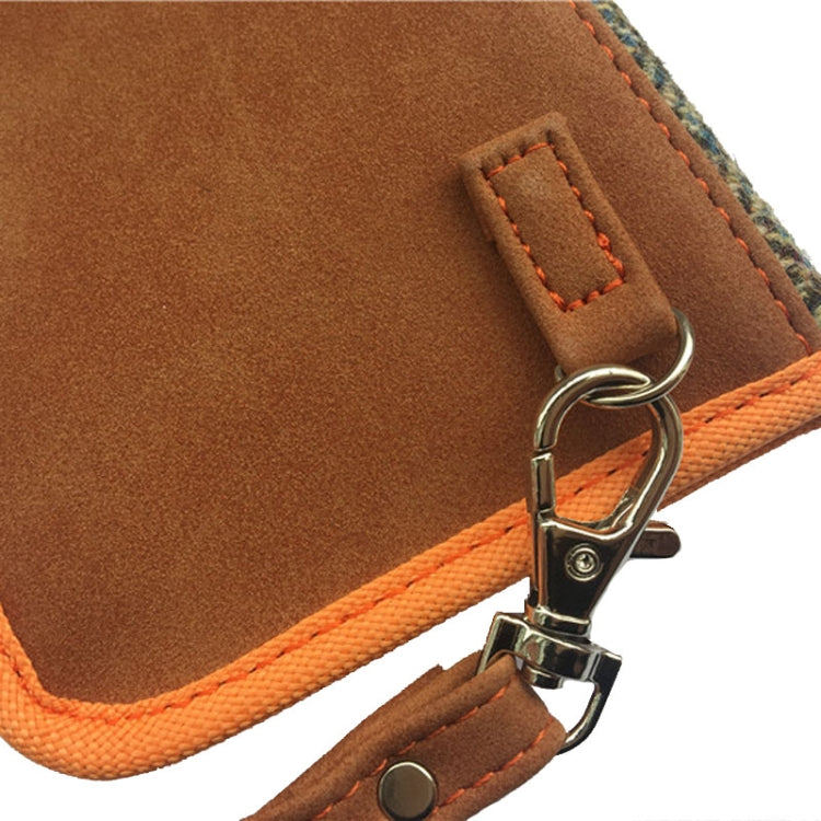 Small Tweed Car Key Remote Shielding Bag Double Layer Anti-theft Anti-magnetic RFID Bag
