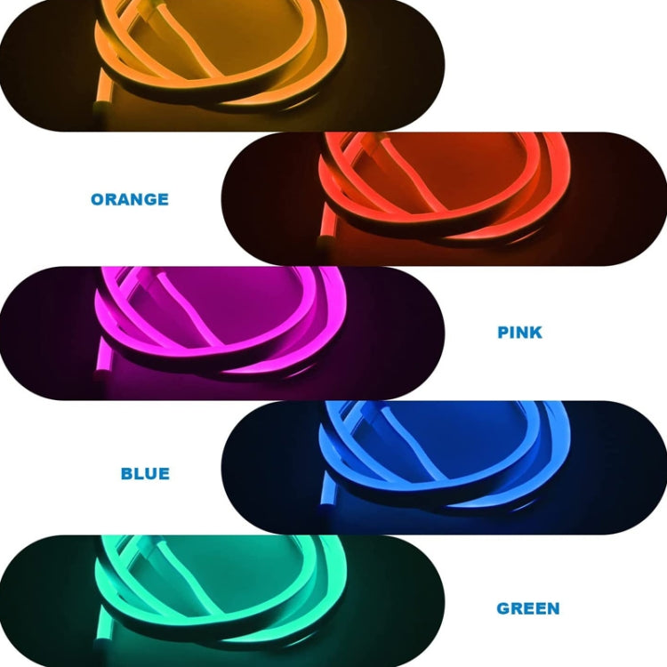 2m 5V LED Light Strip USB Flexible Neon Silicone Soft Strips Set