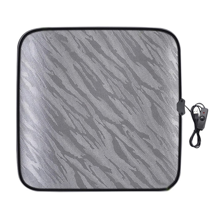 5V Car USB Interface Electric Heating Seat Cushion