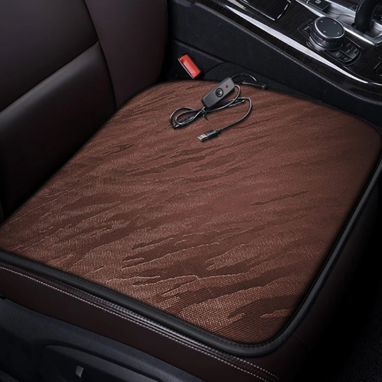 5V Car USB Interface Electric Heating Seat Cushion