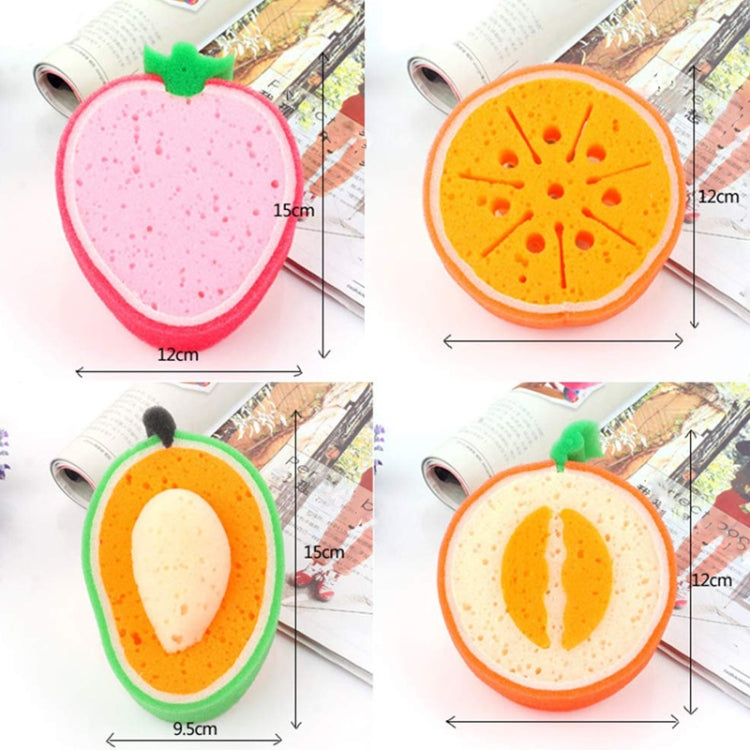 Fruit Model Thickened Sponge Dishcloth Rag Dish Towel