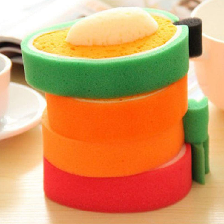 Fruit Model Thickened Sponge Dishcloth Rag Dish Towel