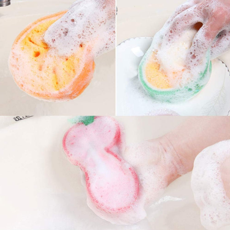Fruit Model Thickened Sponge Dishcloth Rag Dish Towel