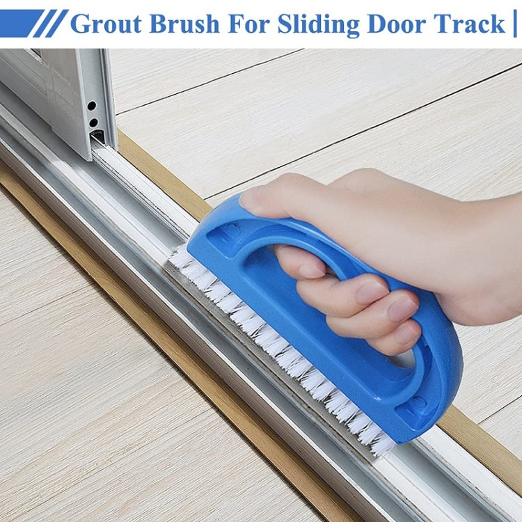 Car Interior D-shaped Seat Seam Cleaning Brush