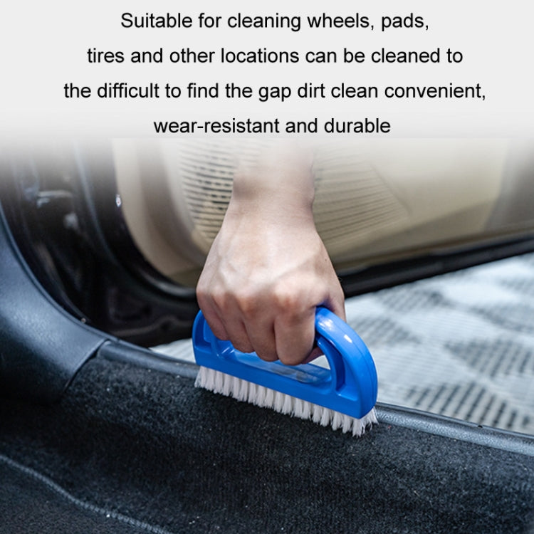 Car Interior D-shaped Seat Seam Cleaning Brush