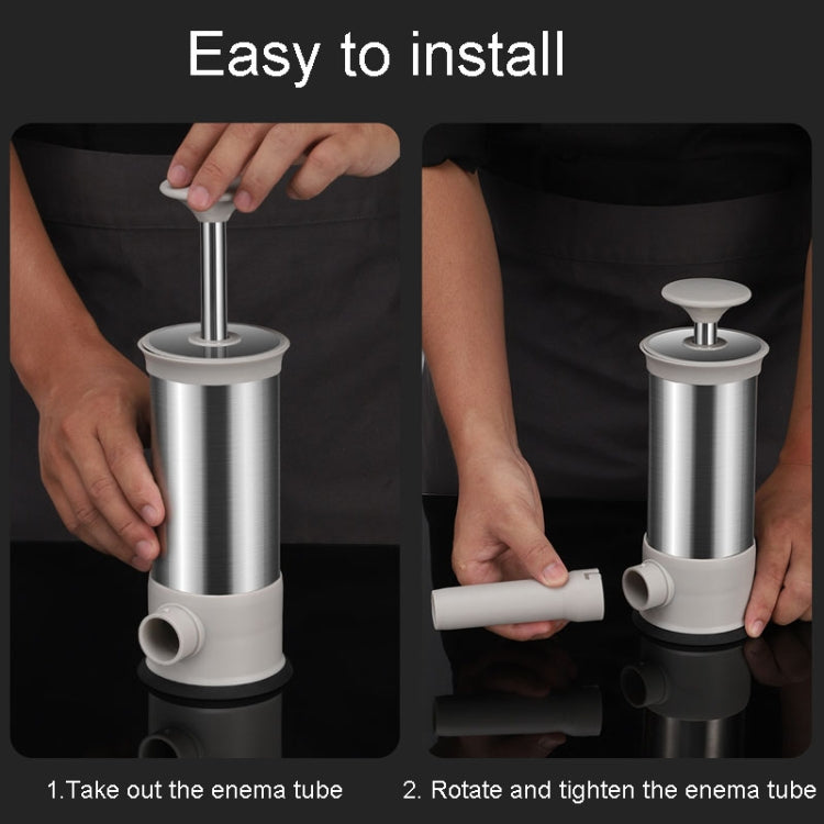 Kacheeg Home Kitchen Multifunctional Sausage Maker Bacon Shrimp Smoothie Making Tool