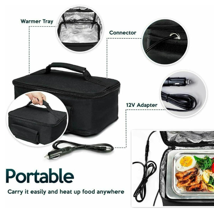 12V Food Warmers Electric Heater Lunch Box Container