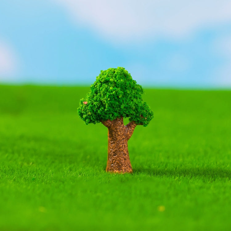 5pcs Micro-Landscape Simulated Green Trees Flowers DIY Gardening Ecological Ornaments
