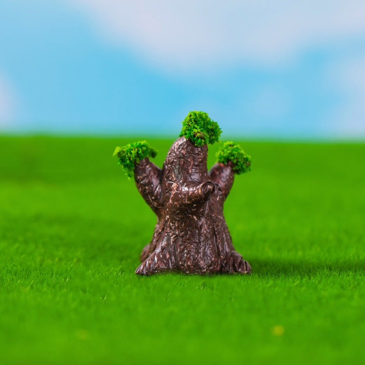 5pcs Micro-Landscape Simulated Green Trees Flowers DIY Gardening Ecological Ornaments