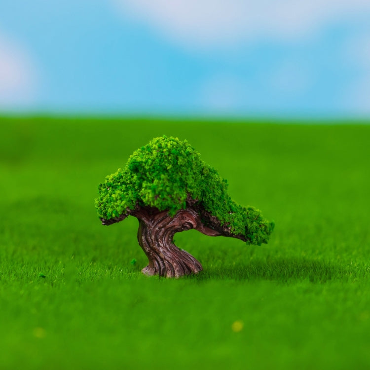 5pcs Micro-Landscape Simulated Green Trees Flowers DIY Gardening Ecological Ornaments