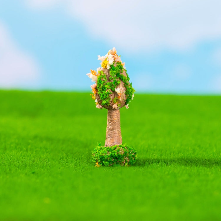 5pcs Micro-Landscape Simulated Green Trees Flowers DIY Gardening Ecological Ornaments