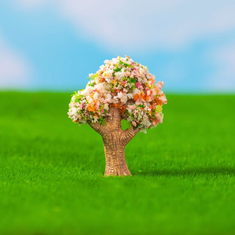 5pcs Micro-Landscape Simulated Green Trees Flowers DIY Gardening Ecological Ornaments