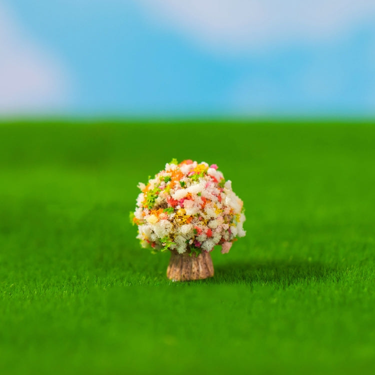 5pcs Micro-Landscape Simulated Green Trees Flowers DIY Gardening Ecological Ornaments
