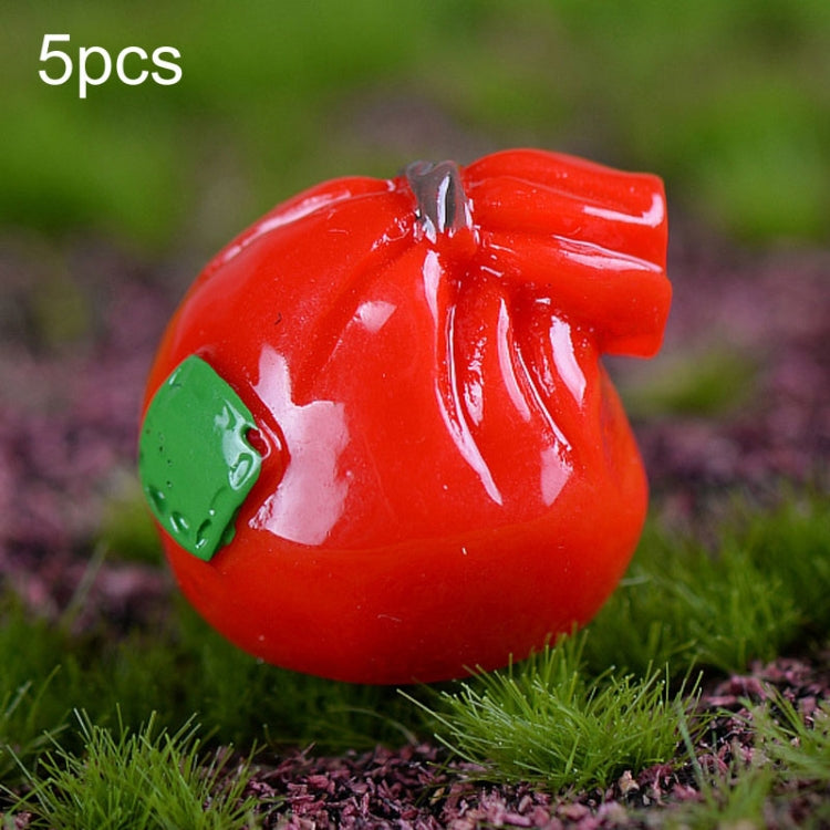 5pcs Christmas Decorations Resin Crafts Gifts Home Decorations Small Ornaments