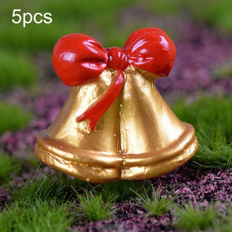 5pcs Christmas Decorations Resin Crafts Gifts Home Decorations Small Ornaments