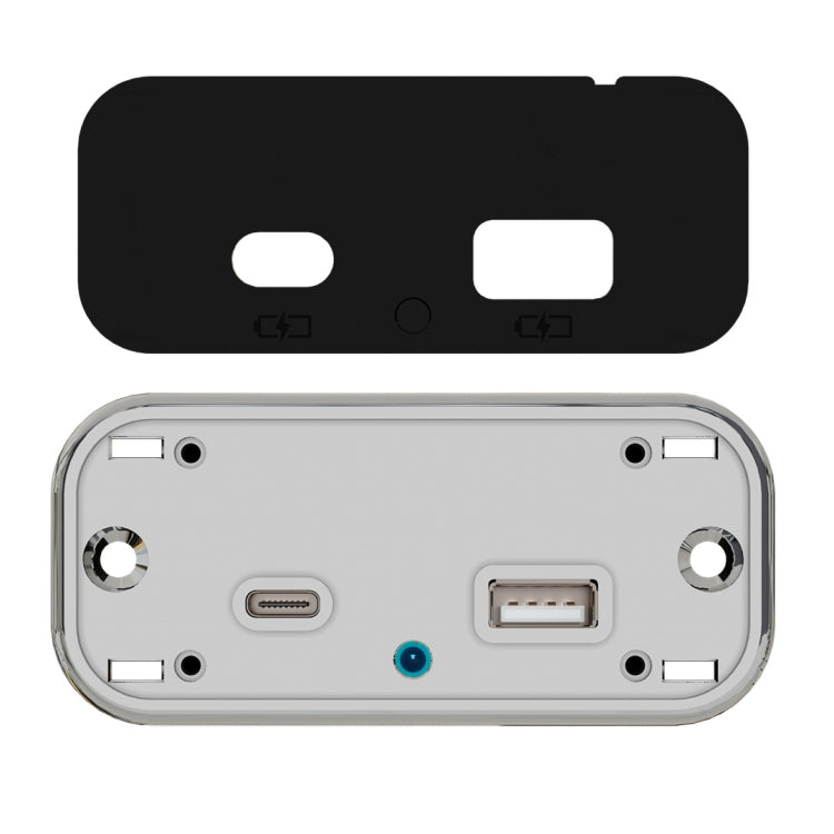 USB Dual-port Multi-function Fast Charging Car Modification Charger, UCC-316A AC4.8A