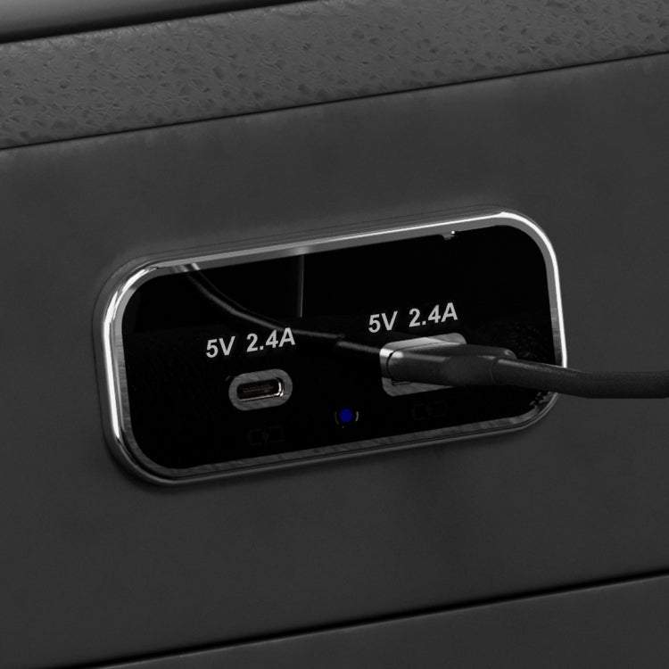 USB Dual-port Multi-function Fast Charging Car Modification Charger, UCC-316A AC4.8A