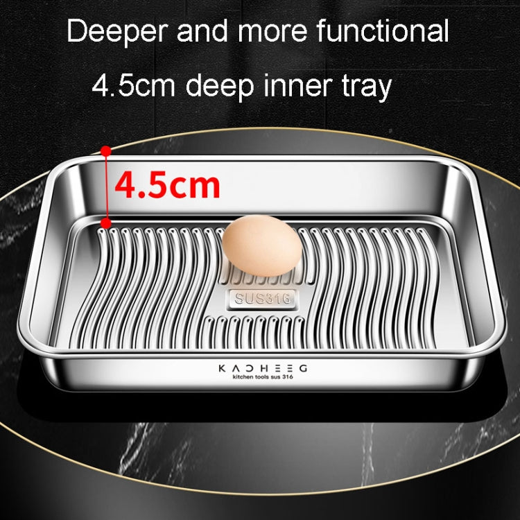 Kacheeg Refrigerator Dumpling Storage Box Home Use Wonton Freezer Organizer