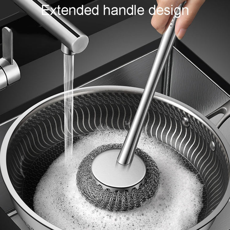 Kacheeg 304 Stainless Steel Pot Brush Kitchen Cleaning And Dishwashing Tools