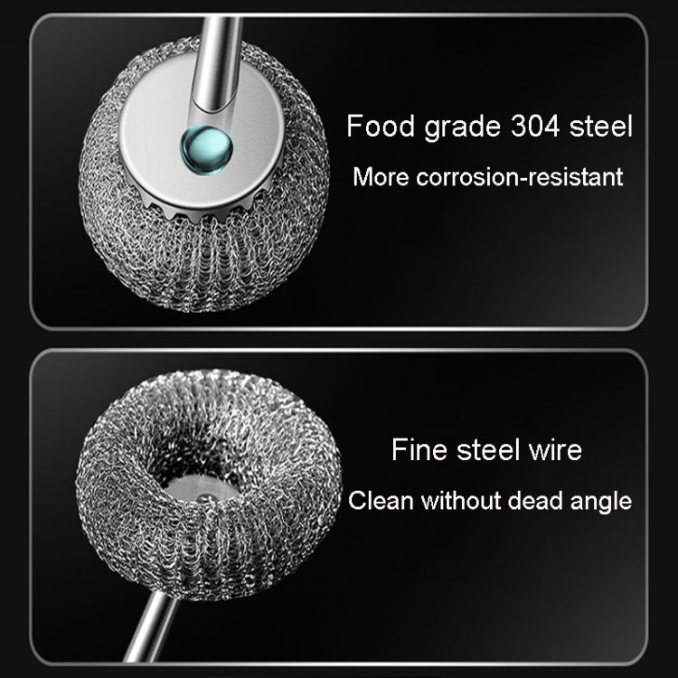 Kacheeg 304 Stainless Steel Pot Brush Kitchen Cleaning And Dishwashing Tools